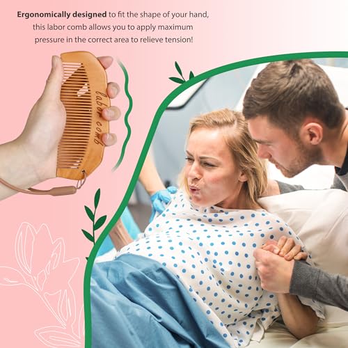 2 Pack Labor Comb Pregnancy Must Haves Labor and Delivery Essentials - style: 2 Pack-Wave