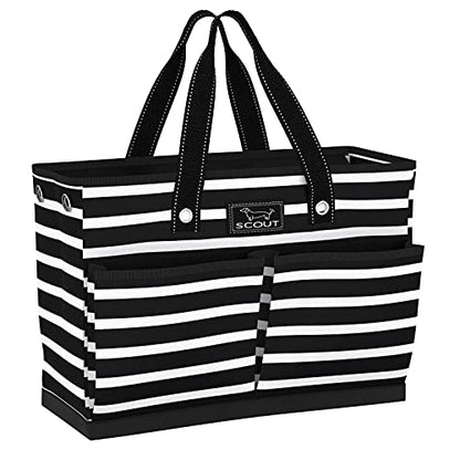SCOUT Ben Pocket Tote - Multi-use with breakway zipper - color: Fleetwood Black