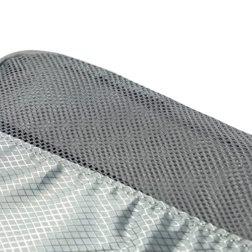 Traveler's Choice Cloverland Packing Cubes 5 Piece Set, Grey - color: Gray