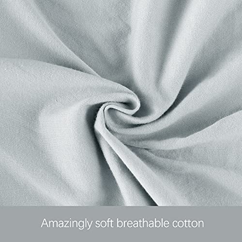 Pregnancy Pillow Cover U-Shaped 100% Cotton (ONLY Pillowcase), Grey - color: Grey, size: U-Shape