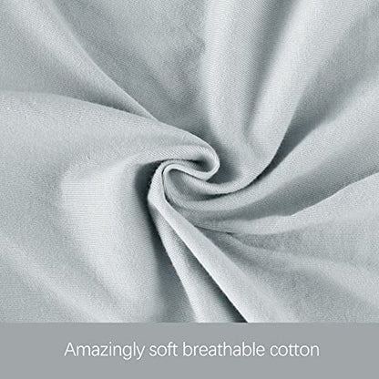 Pregnancy Pillow Cover U-Shaped 100% Cotton (ONLY Pillowcase), Grey - color: Grey, size: U-Shape
