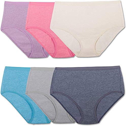 Fruit of the Loom Women's 6 Pack Beyondsoft Panties - size: 9