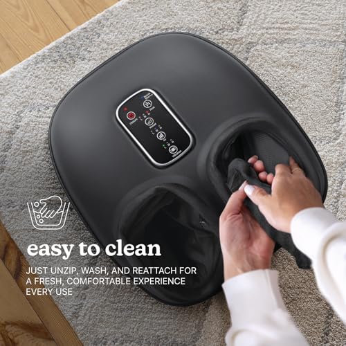 Homedics Shiatsu Foot Massager with Heat, Air Compression & Vibration