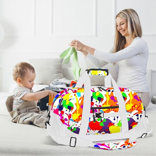 Kids Overnighter Duffel Bag Carry-On Size Sport Bag（11wcai) - color: 11-wcai