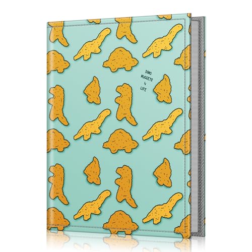 Fintie Photo Album 4x6 Photos - 52 Pockets Small Wallet Albums For Family - color: Dino Nuggets