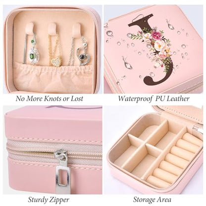 Inngeroo Christmas Gift Ideas, Travel Jewelry Case Box Personalized Gifts - style: J
