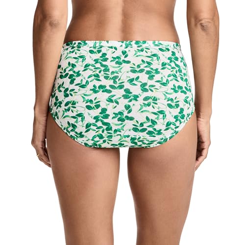Jockey Women's Underwear 100% Cotton Elance Brief - 3 Pack - color: Botanical Sage, size: 10 Plus