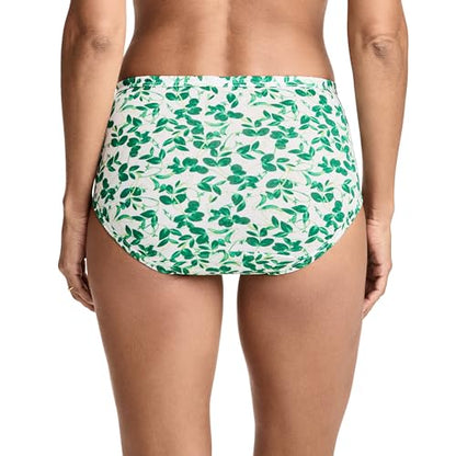 Jockey Women's Underwear 100% Cotton Elance Brief - 3 Pack - color: Botanical Sage, size: 10 Plus
