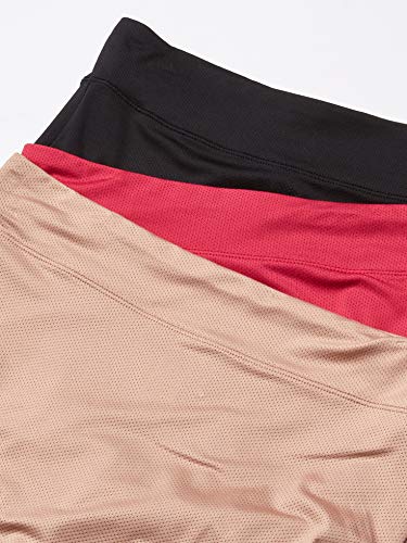 Warner's womens Blissful Benefits Breathable Moisture-wicking Microfiber Brief Rs4963w - color: Black/Toasted Almond/Vivacious, size: Medium
