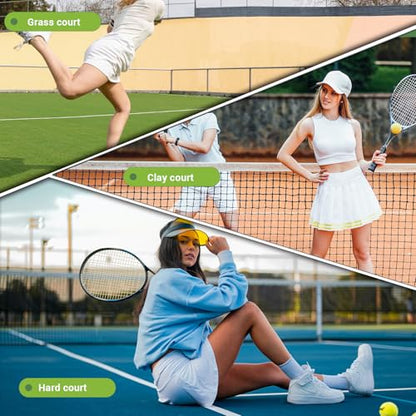 INSUM Bulk Tennis Balls, Extra Duty Practice Balls with Mesh Bag - color: Mixed, size: 30 Pack