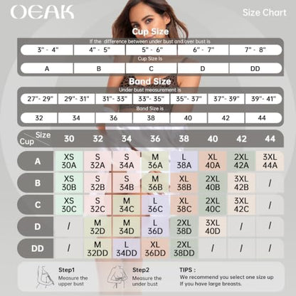 OEAK Womens Wireless Jelly Bras Comfortable Gel Bra Everyday Tshirt Bras - color: Leopard Coffee, size: Medium