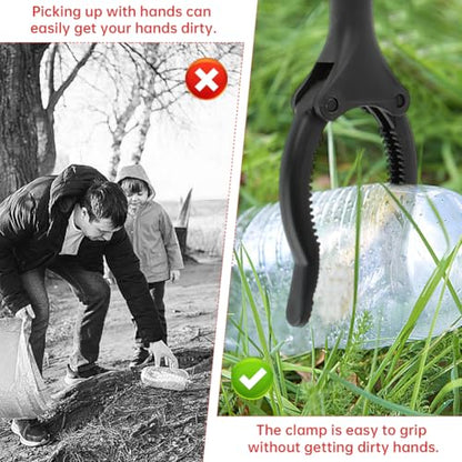 Grabber Tool, 4pcs 30cm/12inch Short Grabber Reacher Tool Claw Rubbish Tong