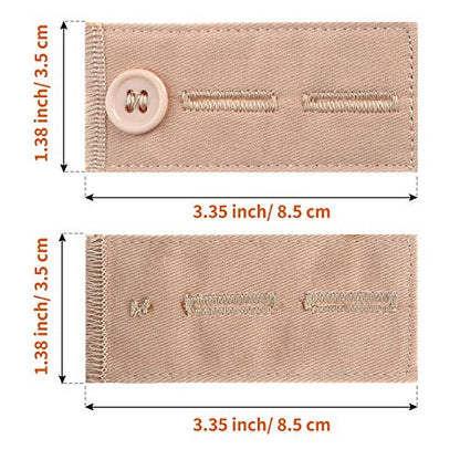 10 Pcs Pant Extenders for Men Women, Waist Extender for Pants Jeans