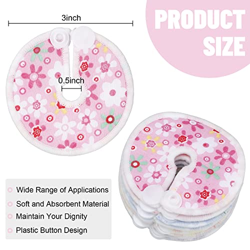 32 Pcs G Tube Button Cover G Tube Pad Holder Cotton Pad for Feeding