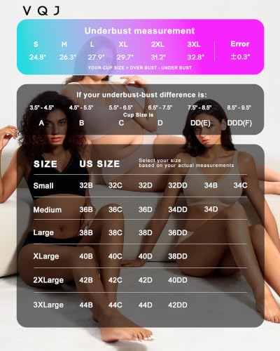 VQJ Women's Jelly Push Up Bra, Wireless Full Coverage Seamless T-Shirt Bra - color: Classic Black, size: Medium