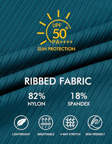 Charmo Ruffle Maternity Bathing Suits Ribbed Tie Knot Pregnancy Swimsuit - color: Turquoise, size: Small