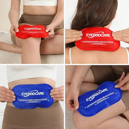 Reusable Ice Packs for Injuries, (3-Piece Set)