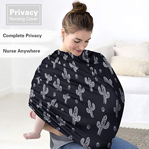 Metplus Car Seat Cover for Babies, Carseat Canopy & Nursing Covers (Cactus) - color: Cactus