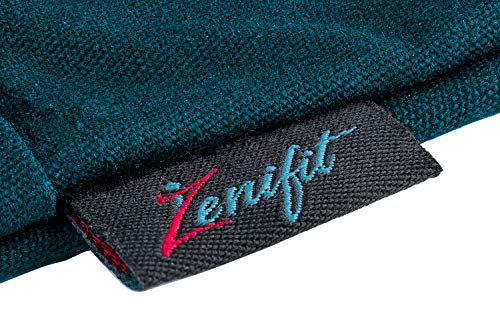 Yoga Mat Bag & Carrier with Pockets for Women - color: Teal 2 Tone
