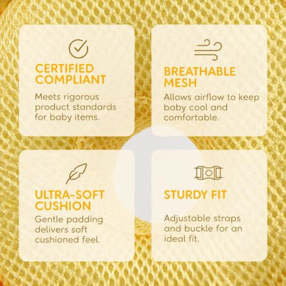 Baby Head Protector Backpack - Soft & Lightweight Fall Cushion Backpack for Toddlers Walking and Crawling - color: Lion