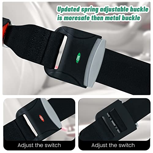 Car Fixing Strap Pad Pads Compatible with Universal Isofix Kids Seat Fixing Straps with Latch Interface Accessory Cover