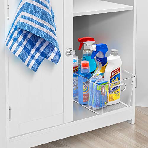 Sorbus Fridge Organizers and Storage, Clear Plastic Bins (Medium, 8 Pack) - size: Medium, style: 8 Pack