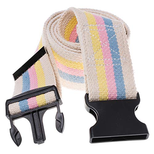 COW&COW Gait Belt 60inch - Transfer and Walking Assistance with Quick Release Buckle for Caregiver Nurse Therapist 2 inches(Pastel stripee) - color: Pastel Stripe, size: 60 Inch (Pack of 1)
