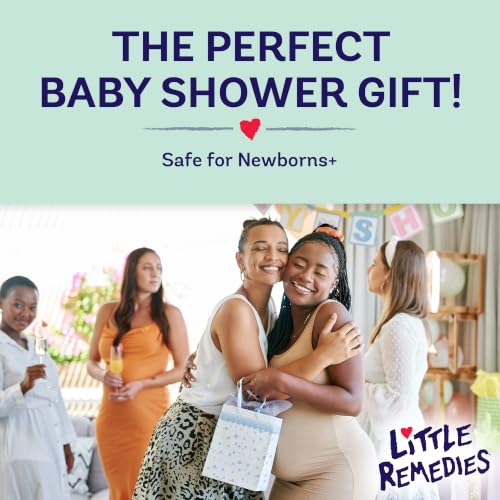 Little Remedies New Baby Essentials Kit with Saline Nasal Spray, Diaper Rash Cream, Gas Relief Drops, Gripe Water & More, Safe for Newborns, Multi-Color - size: 6 Piece Set (Pack of 1)