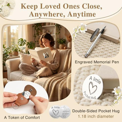 Guided Grief Journal Sympathy Gift Set with Photo Frame Cover - style: Guided Grief Journal