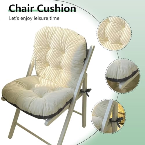 Office Chair Cushion Desk Seat Pad with Back Support for Dorm Chairs - color: Light Gray