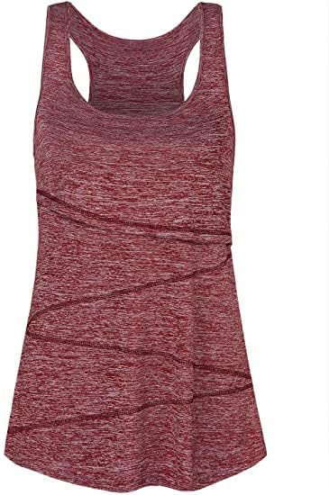 Joymom Maternity Summer Cool Sleeveless Nursing Tank Tops Breastfeeding Shirts - color: 33 Wine, size: Small