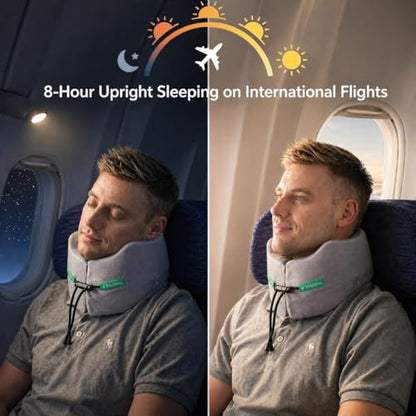 Side Support Travel Pillow: Comfortable Sleep on Long-haul Flights