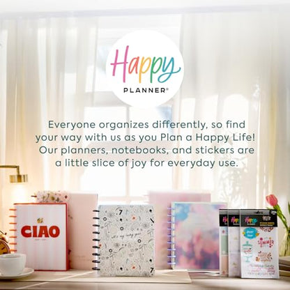 Happy Planner Disc-Bound Planner July 2026–June 2027, Big Size - color: Gradient Glow