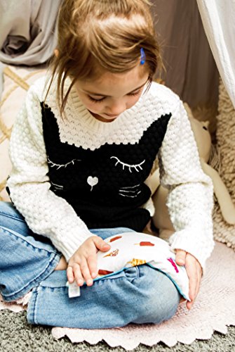 Microwave Heating Pad or Ice Pack for Kids, Microwavable Heat Pack or Cold Compress, 9" x 4" (Pirate, Lavender) - color: Pirate