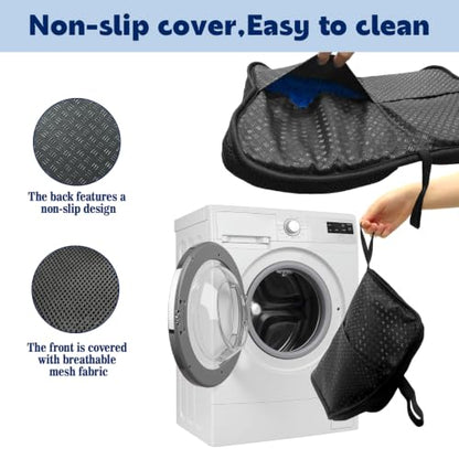 Honeycomb Gel Foldable Portable Seat Cushion for Airplane Travel Stadium