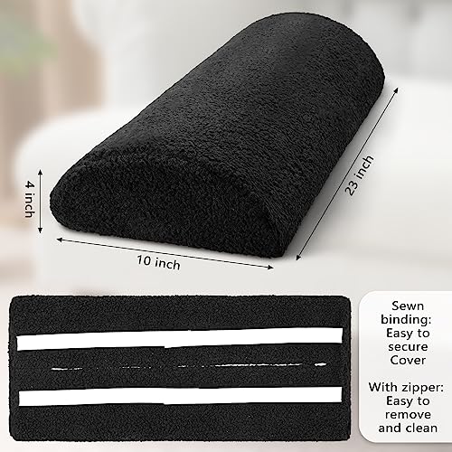 Wesiti Recliner Leg Rest Cushion Footrest Pillow Elevate Feet, Black - color: Black