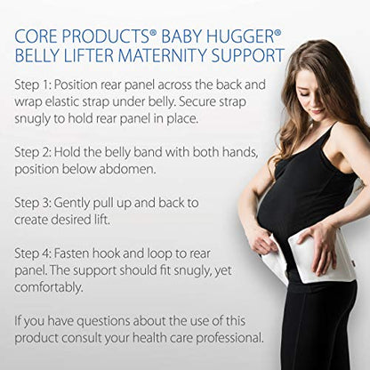 Core Products Baby Hugger Belly Lifter Maternity Support - XLarge - size: XLarge