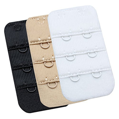 Wingslove Womens Bra Extender Bra Band Breathing room 3pcs-Pack Multi-size - color: 2 Hook 1/2 Inch
