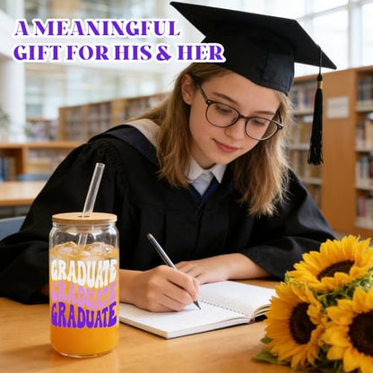 Graduation Gift Ideas for Her 2026, 18 Oz Iced Coffee Cup - style: Classic