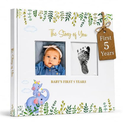 Keepsake Baby Memory Book for Boys and Girls
