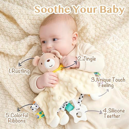 Baby Gift Set for Baby Shower - 10 Piece Newborn Box with Essentials - color: Little Bear