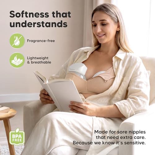 KeaBabies Nursing Pads Disposable, Breast Pads for Leaking Milk (120 Count) - size: 120 Count