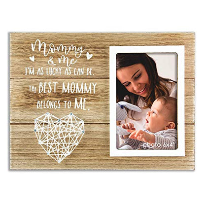 VILIGHT Mommy and Me Picture Frame - Gifts for First Time Mom Baby 4x6 In