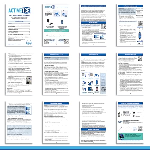 Polar Active Ice® 3 in 1 Knee, Ankle, & Elbow Therapy pad 12.5” x 10.5” with Attached Belts. Use only with The Polar Active Ice #AIS Therapy System. - style: Knee & Joint Pad