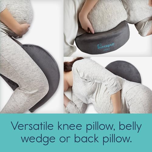 Hiccapop Pregnancy Wedge Pillow, Maternity Pillow Support Belly, Legs, Back