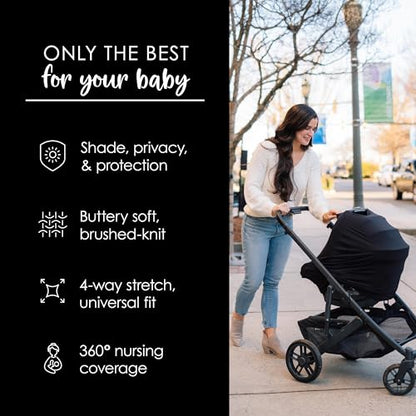 Milk Snob Original 5-in-1 Luxe Cover (Onyx) - color: Black