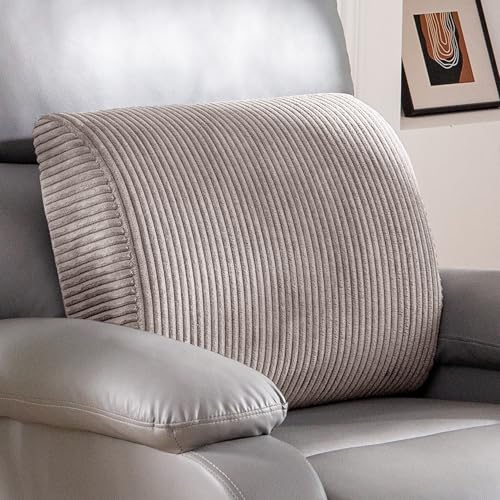 Lumbar Support Pillow for Recliner Chair/Accent Chair/Couch, Extra Large Memory Foam Back Support Cushion for Elderly, Recliner Cushions for Back Rest, Pain Relief, Reading, Washable Cover, Grey - color: Grey, size: 20"x16"x5.5"
