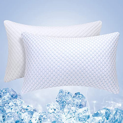 OSBED Shredded Memory Foam Pillows King Size 2 Pack - size: King (Pack of 2)