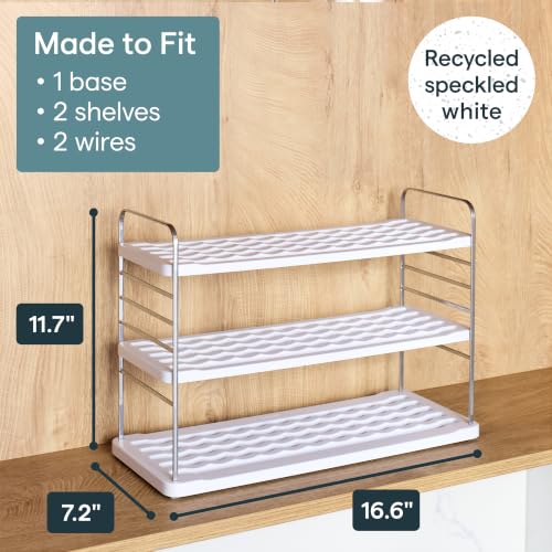 YouCopia UpSpace 12 Water Bottle Organizer, Adjustable Tumbler Cabinet Rack - size: 12 Bottle Premium