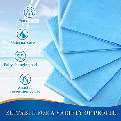 SOFYFINE 100 Count Disposable Bed Pads 23"x36",Waterproof Puppy Pee Pad - size: 23"x36"(100 Count)